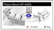 Đầu đỡ thanh truyền GP-40DN - dau-do-thanh-truyen-placon-mount-track-mount-GP-dn-4010bw